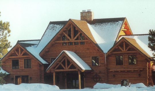 Custom Log Home